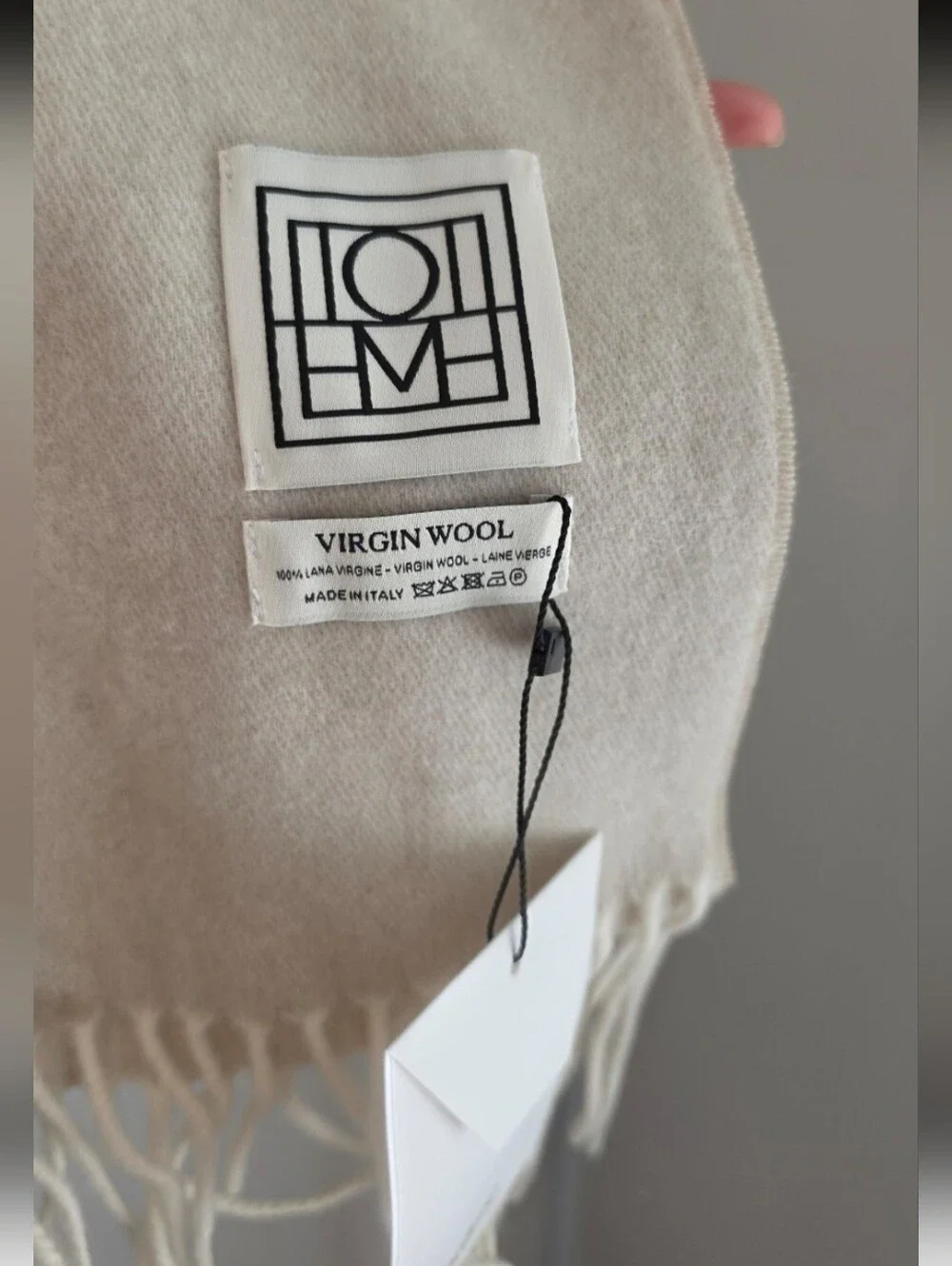 TOTEME Monogram Jacquard Scarf